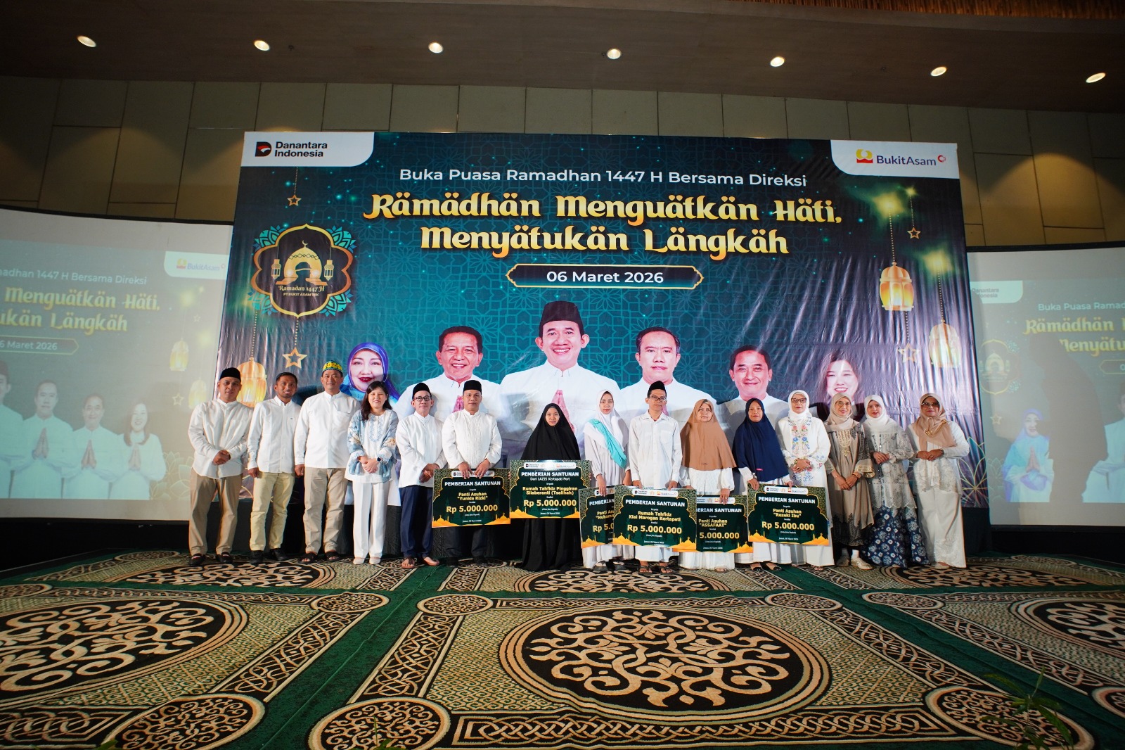 Pererat Silaturahmi, Safari Ramadan PTBA Jadi Jembatan Kebaikan