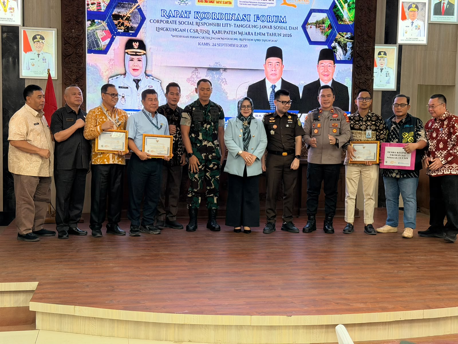 Sinergi untuk Muara Enim, PT TeL Raih Penghargaan atas Komitmen CSR Sinergi untuk Muara Enim, PT TeL Raih Penghargaan atas Komitmen CSR